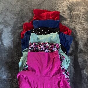 J. Crew Women’s Tissue Turtlenecks x 6